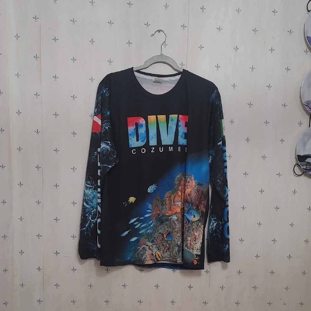 Colorful Dive Cozumel Women's Top